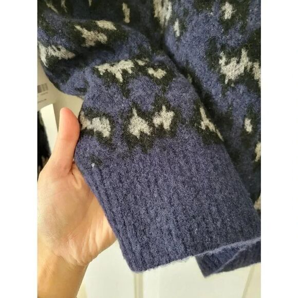 Athleta wool blend hawthorn textured crew sweater L NWT $129 - Picture 7 of 8